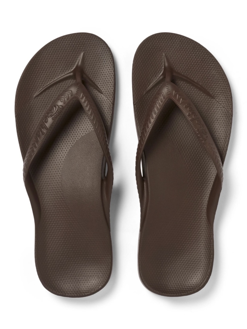 Archies Brown Arch Support Flip Flops Sandals Women’s Size 6 NEW